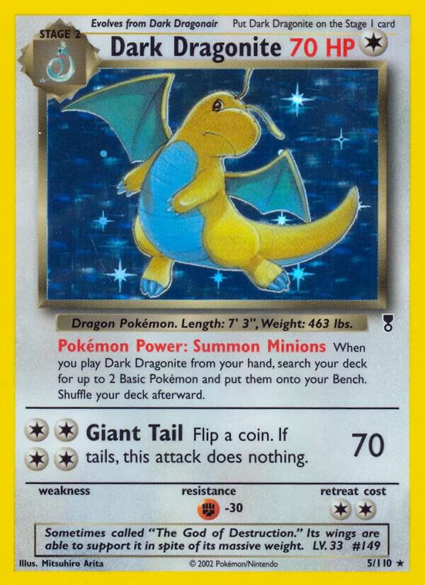 Dark Dragonite - Colorless