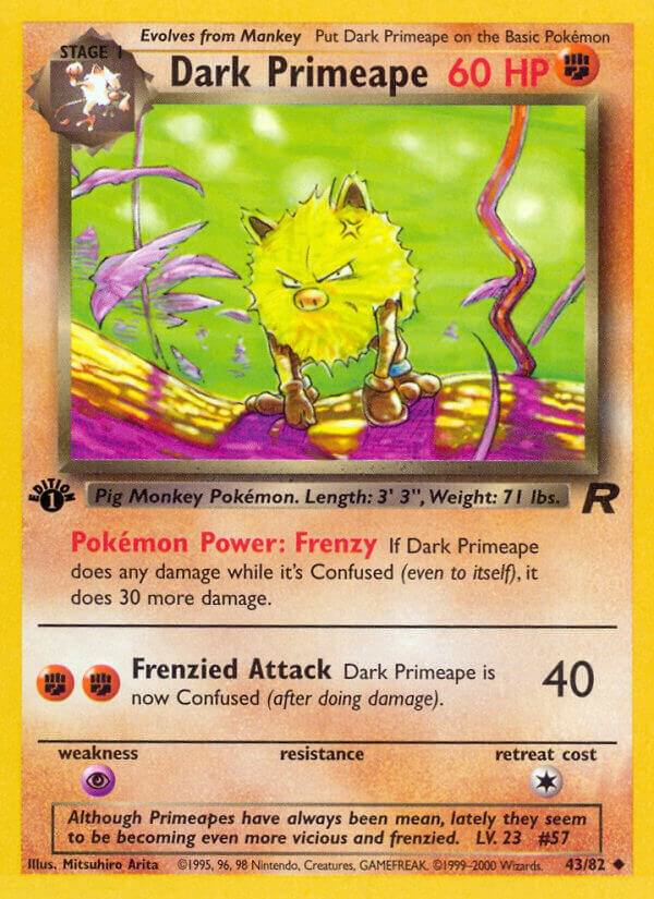 Dark Primeape - Fighting
