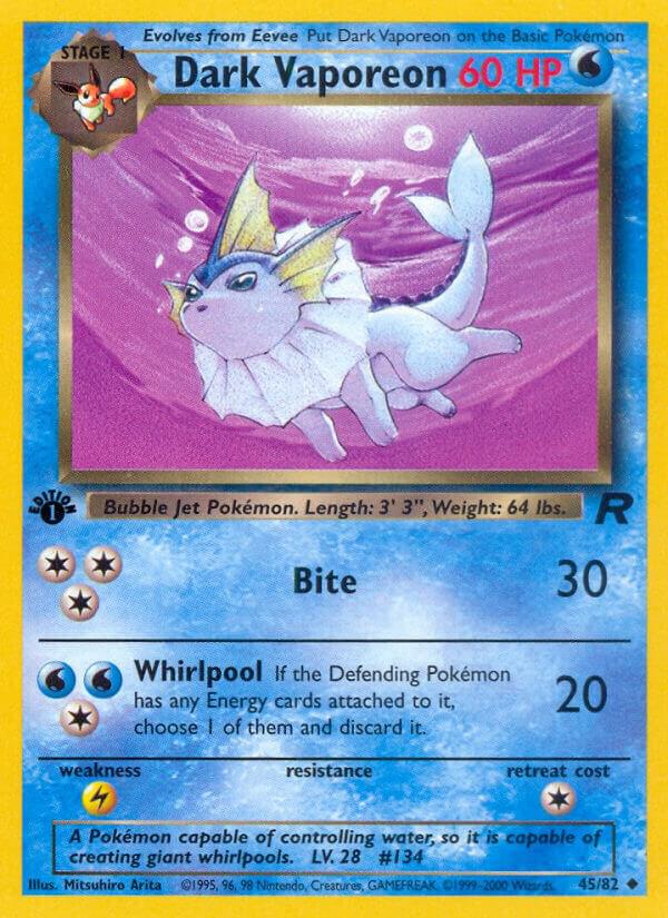 Dark Vaporeon - Water
