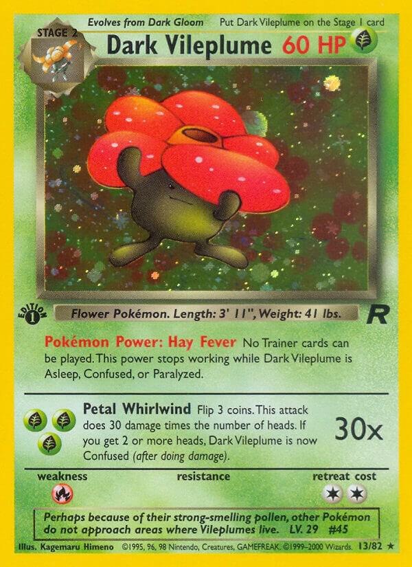 Dark Vileplume - Grass