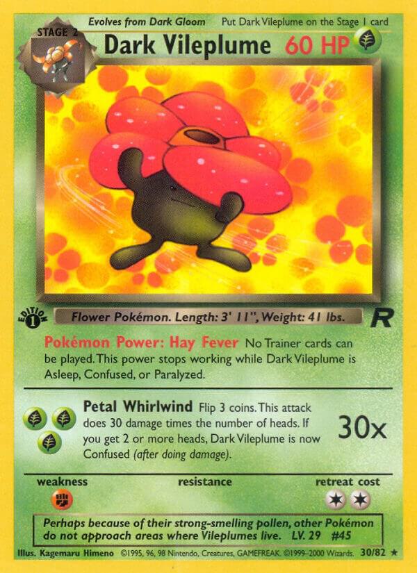 Dark Vileplume - Grass
