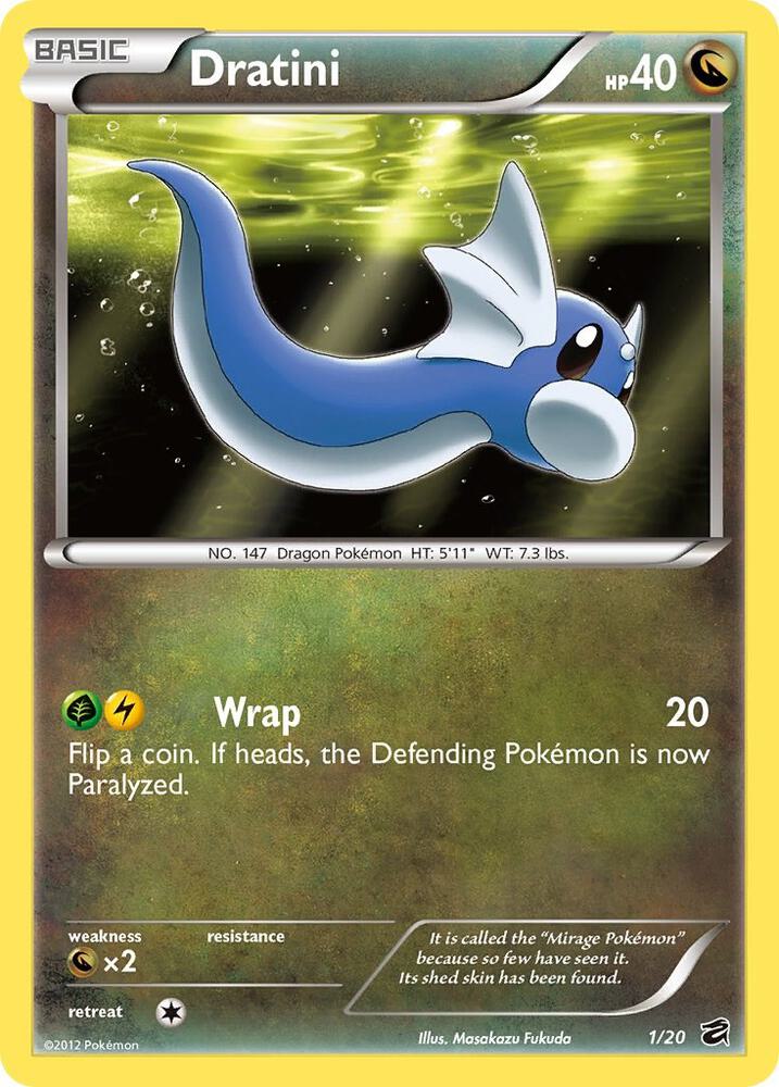 Dratini - Colorless/Grass