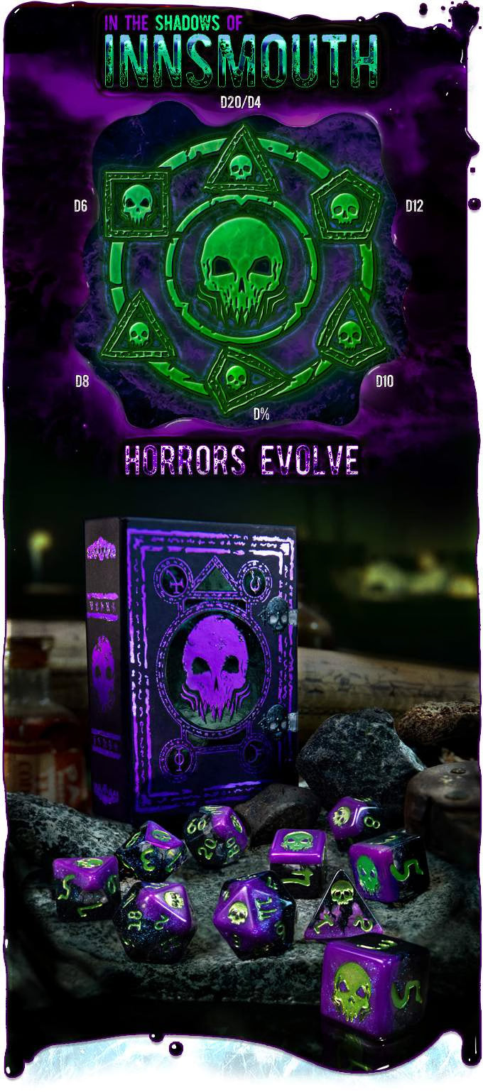 Mythic Elder Dice - Limited Kickstarter Dice Sets
