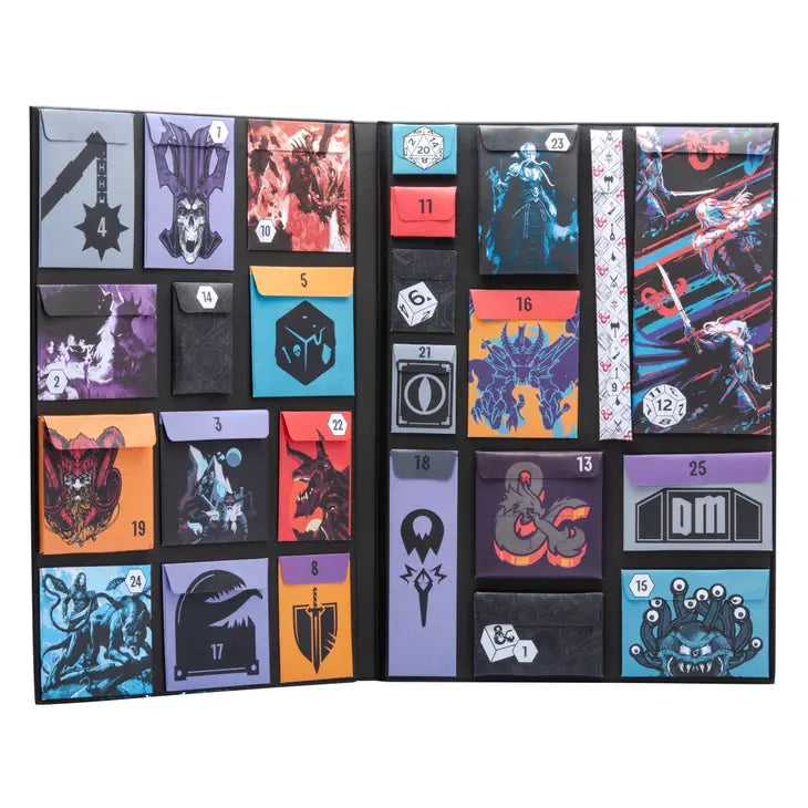 Dungeons & Dragons: The Official Countdown Gift Calendar (Advent Calendar)