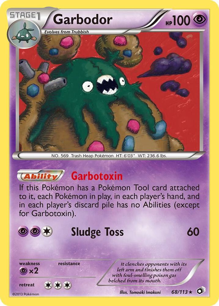 Garbodor - Psychic