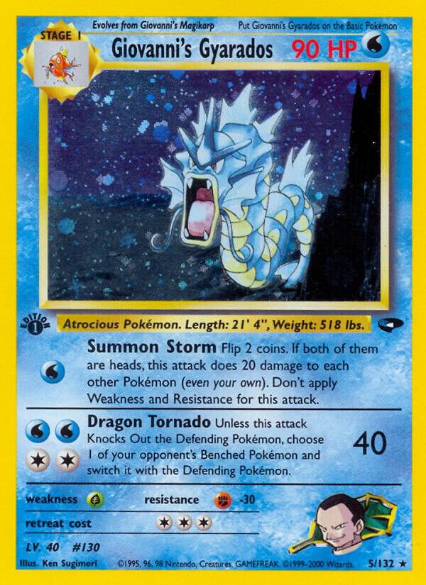 Giovanni's Gyarados - Water