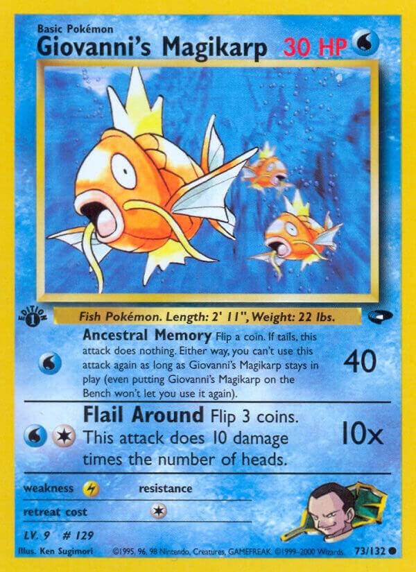 Giovanni's Magikarp - Water