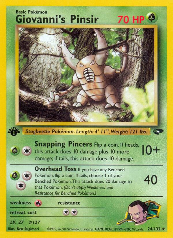 Giovanni's Pinsir - Grass