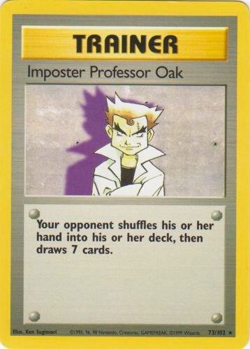 Imposter Professor Oak - Trainer