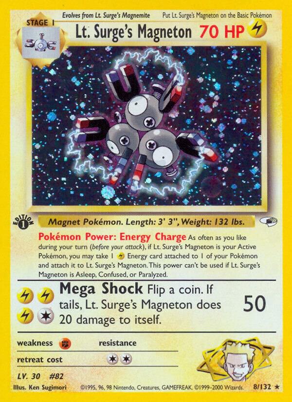 Lt. Surge's Magneton - Lightning