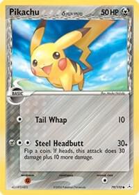 Pikachu Delta Species - Steel