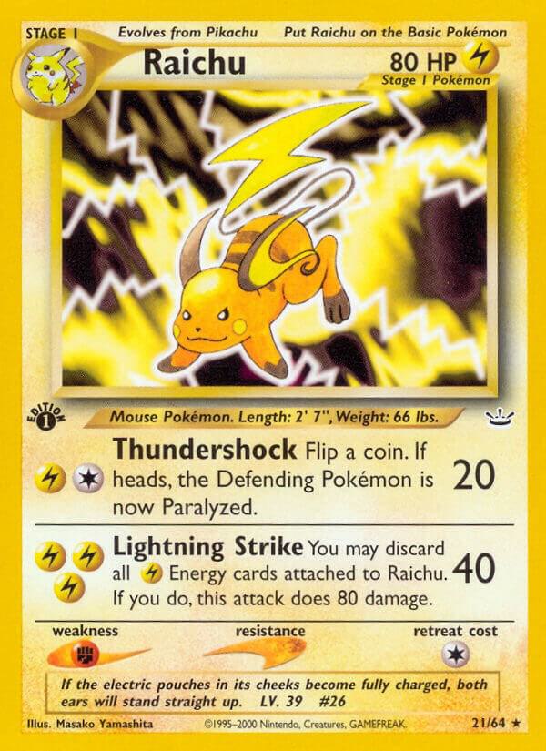 Raichu - Lightning