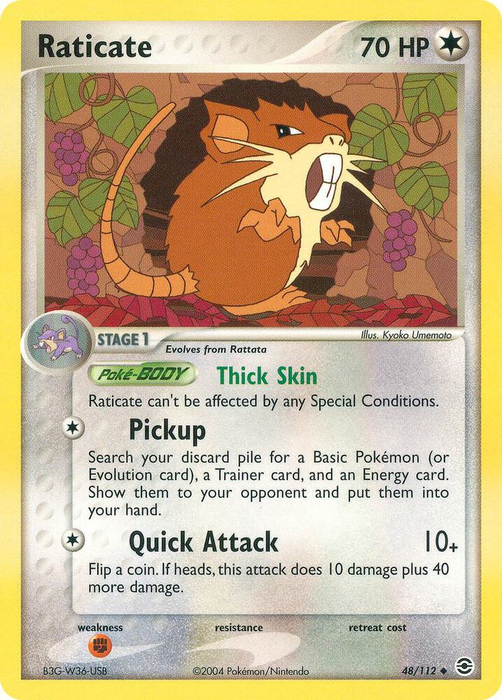 Raticate - Colorless
