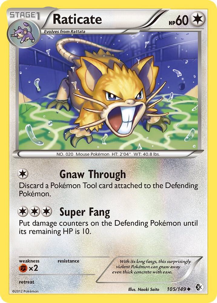 Raticate - Colorless