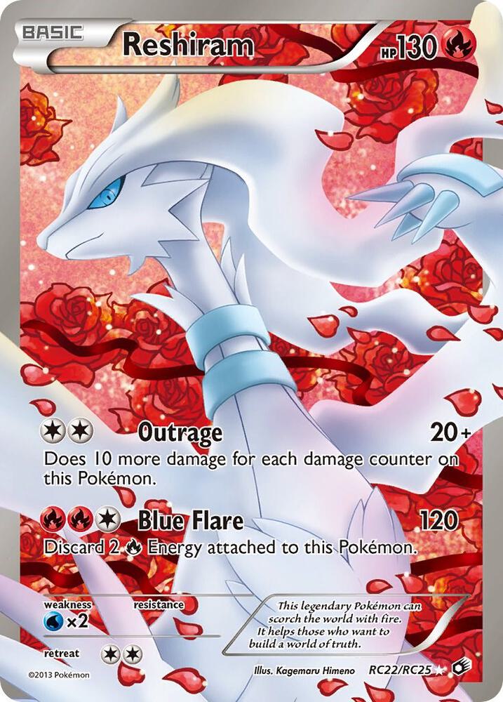 Reshiram EX - Fire