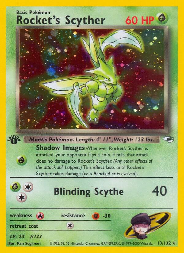Rocket's Scyther - Grass