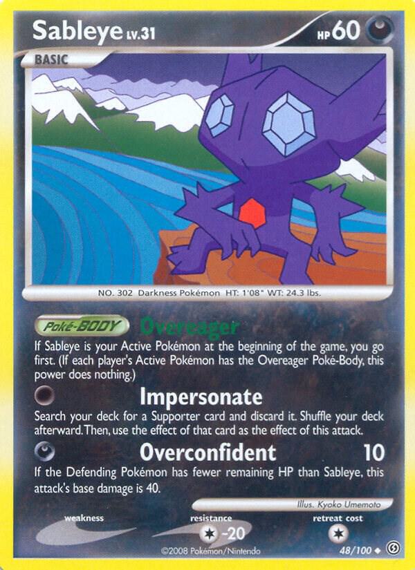 Sableye - Darkness Infinity Flux Sableye - Darkness Infinity Flux