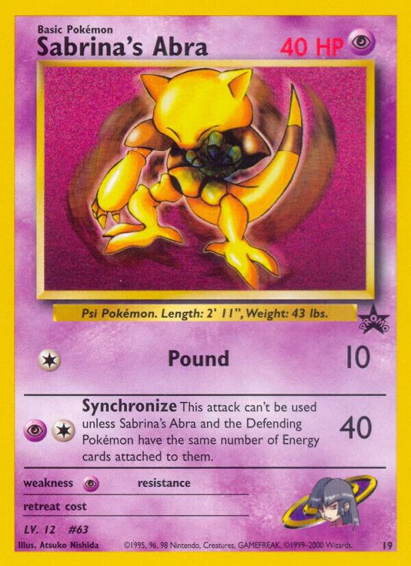 Sabrina's Abra - Psychic