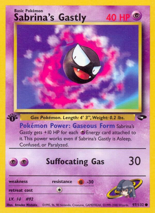 Sabrina's Gastly - Psychic