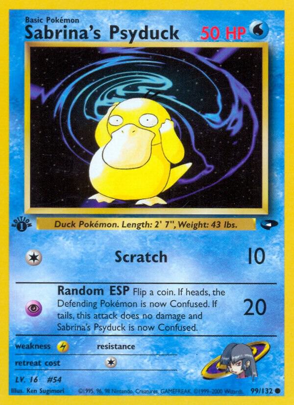 Sabrina's Psyduck - Water