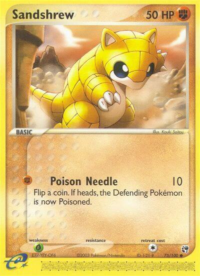 Sandshrew - Fighting