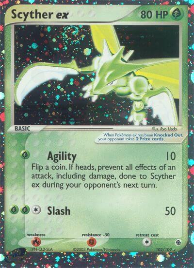 Scyther EX - Grass
