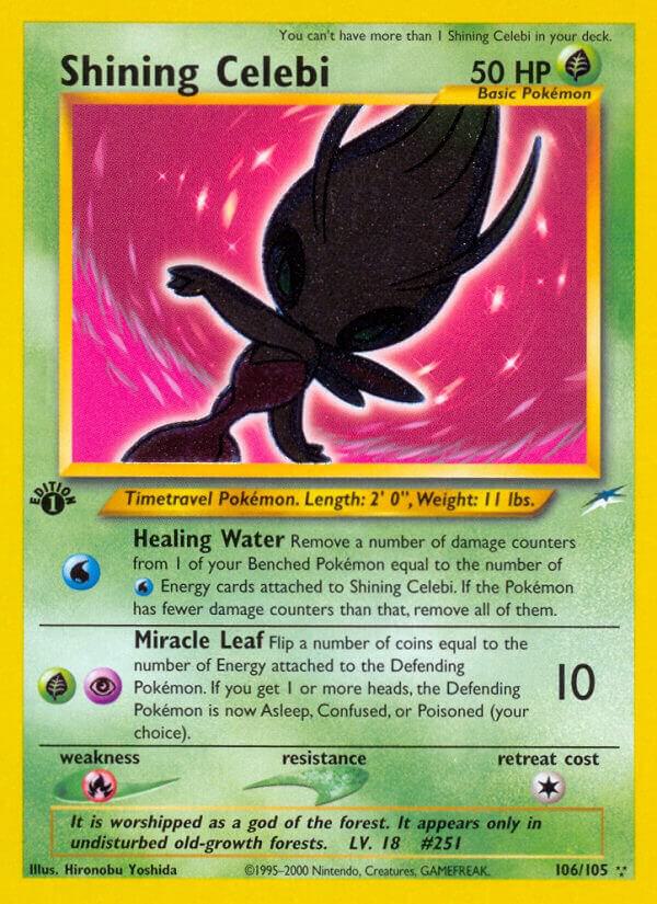Shining Celebi - Grass