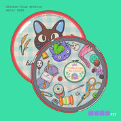 Ghibli Sewing Sticker Sheet