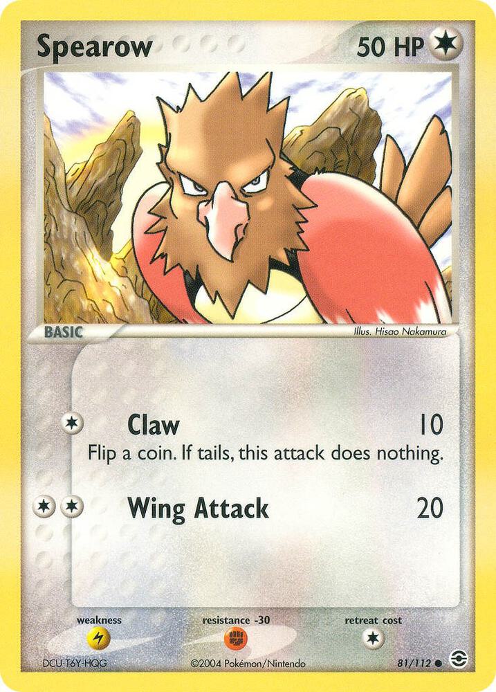 Spearow - Colorless