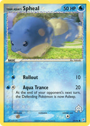 Team Aqua's Spheal - Water