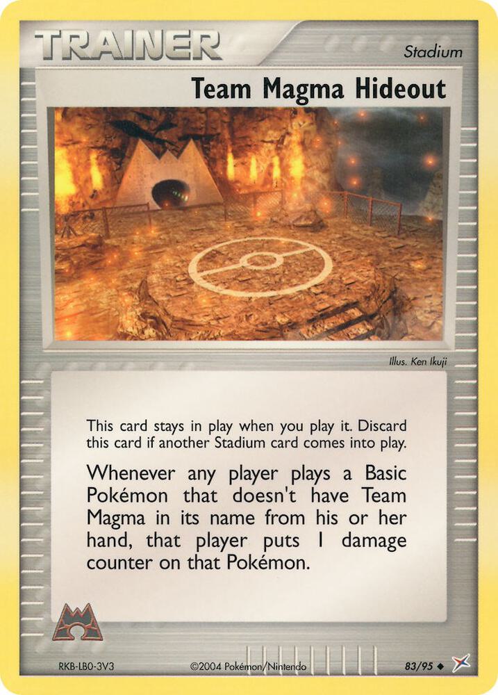 Team Magma Hideout - Trainer