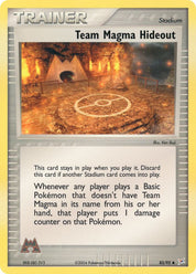 Team Magma Hideout - Trainer