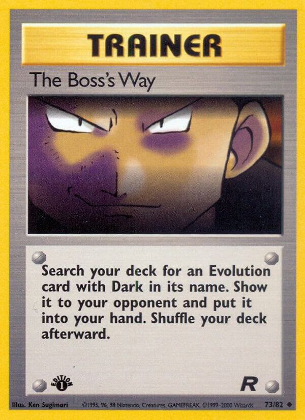 The Boss's Way - Trainer