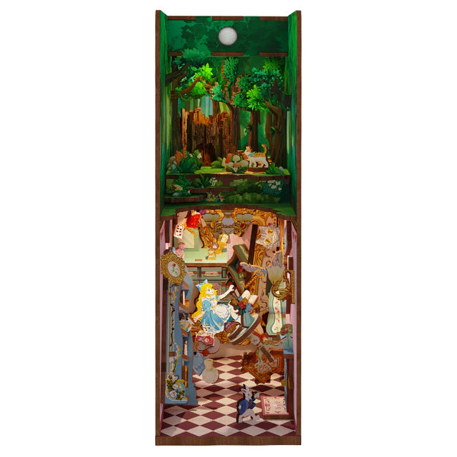 DIY Miniature Kit Book-Nook: Alice's Adventure
