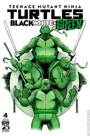 Teenage Mutant Ninja Turtles Black, White, & Green (2024) 1-4