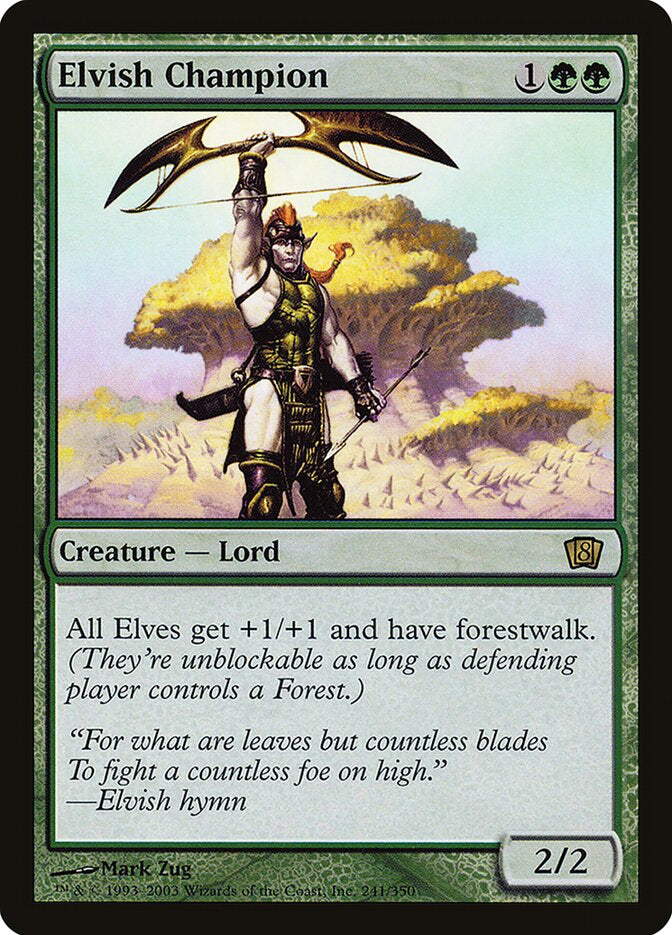 Elvish Champion - Green