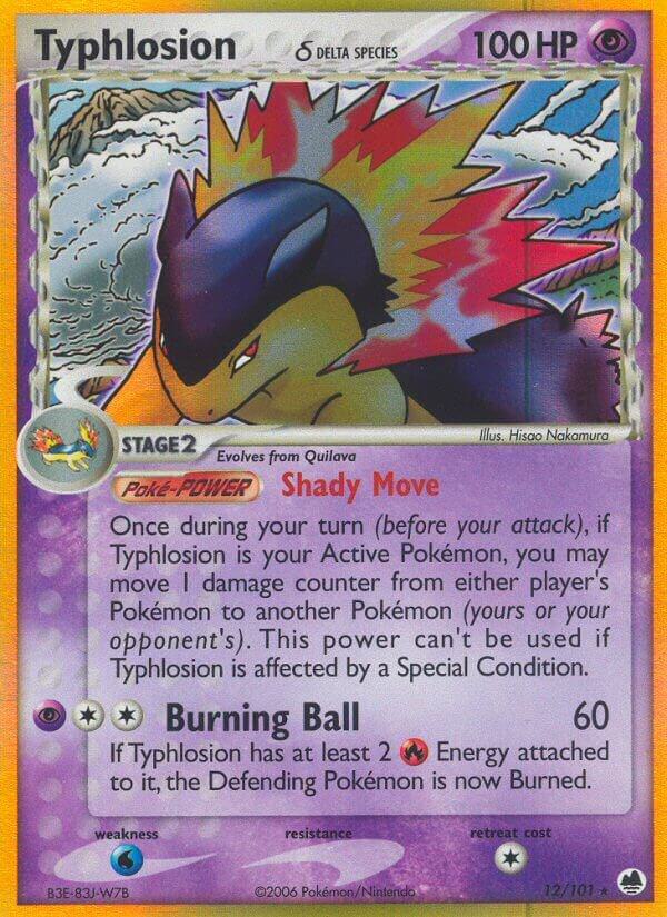 Typhlosion(Delta Species) - Psychic