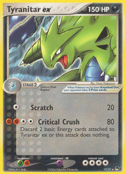 Tyranitar EX - Lightning/Darkness