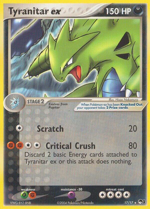 Tyranitar EX - Lightning/Darkness
