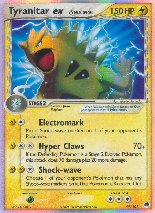 Tyranitar EX - Lightning/Darkness