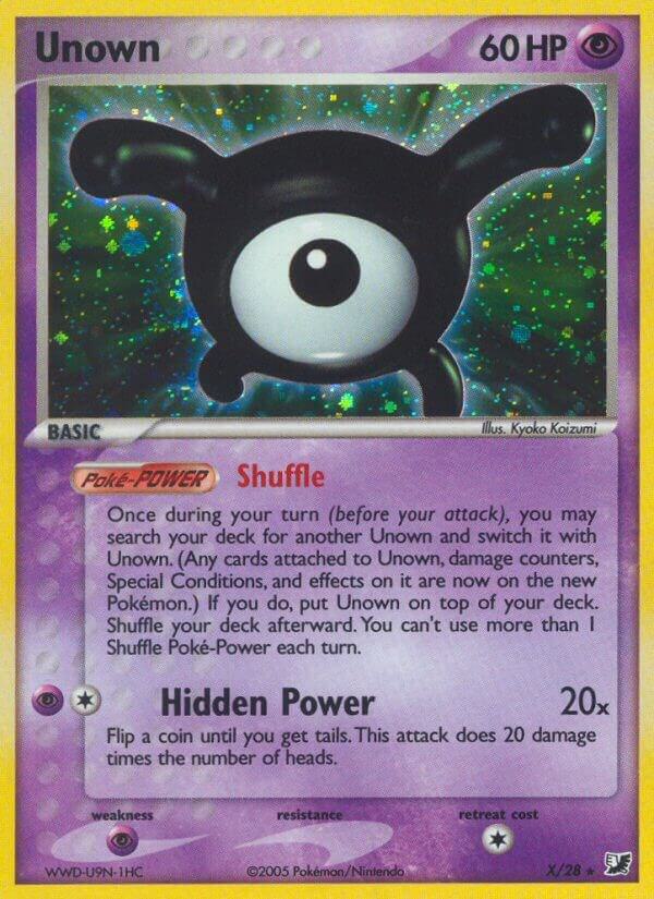 Unown (X) - Psychic