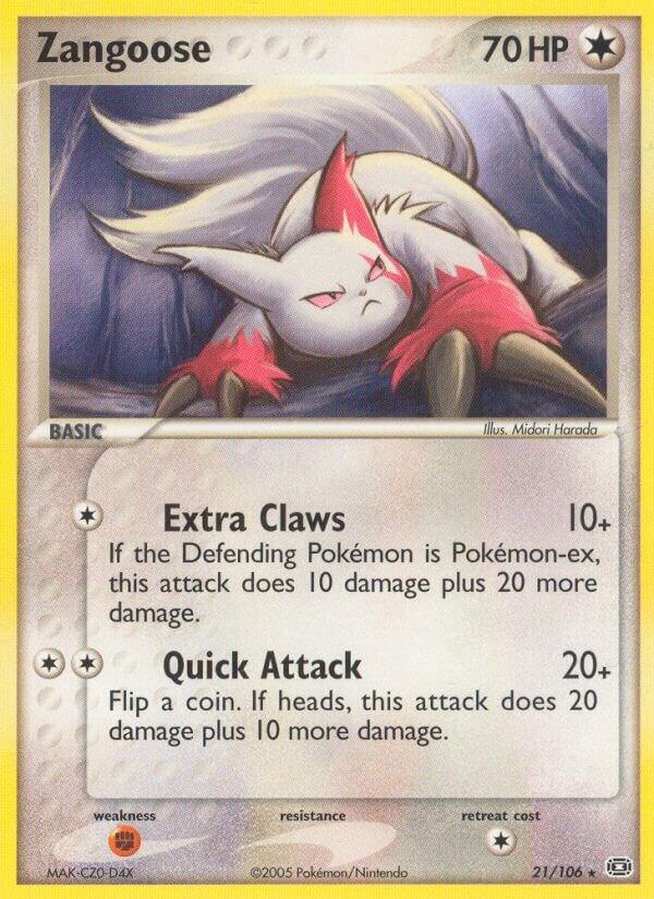 Zangoose - Colorless