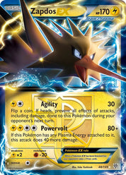 Zapdos EX - Lightning