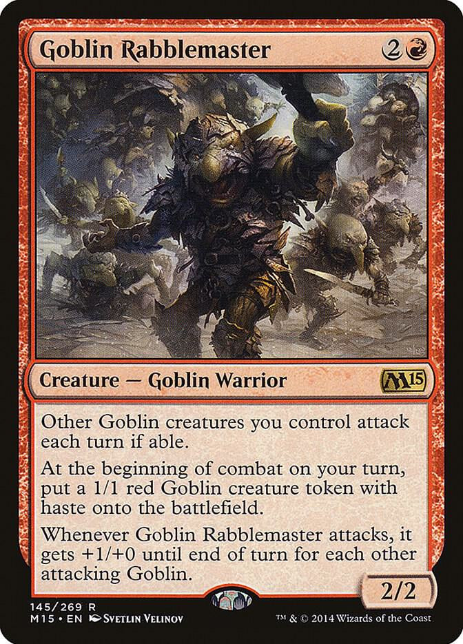 Goblin Rabblemaster - Red