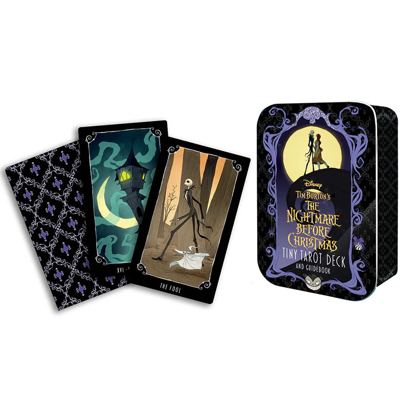 The Nightmare Before Christmas Tiny Tarot Deck and Guidebook