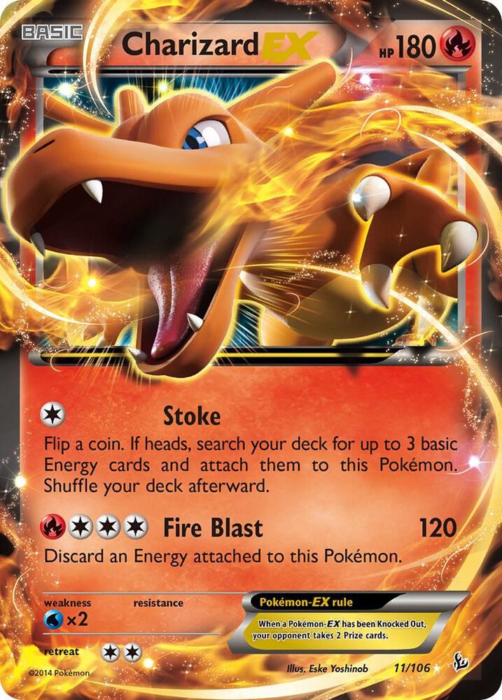 Charizard EX - Fire