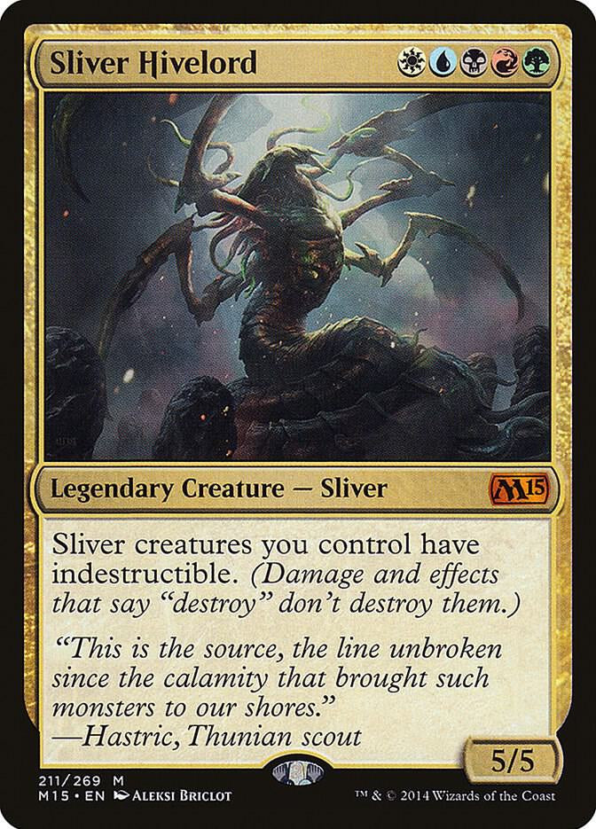Sliver Hivelord - Legendary Sliver - Multi-Color
