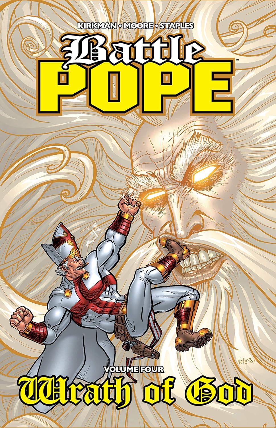Battle Pope: Wrath of God Vol. 4 TPB (Pre-Owned)