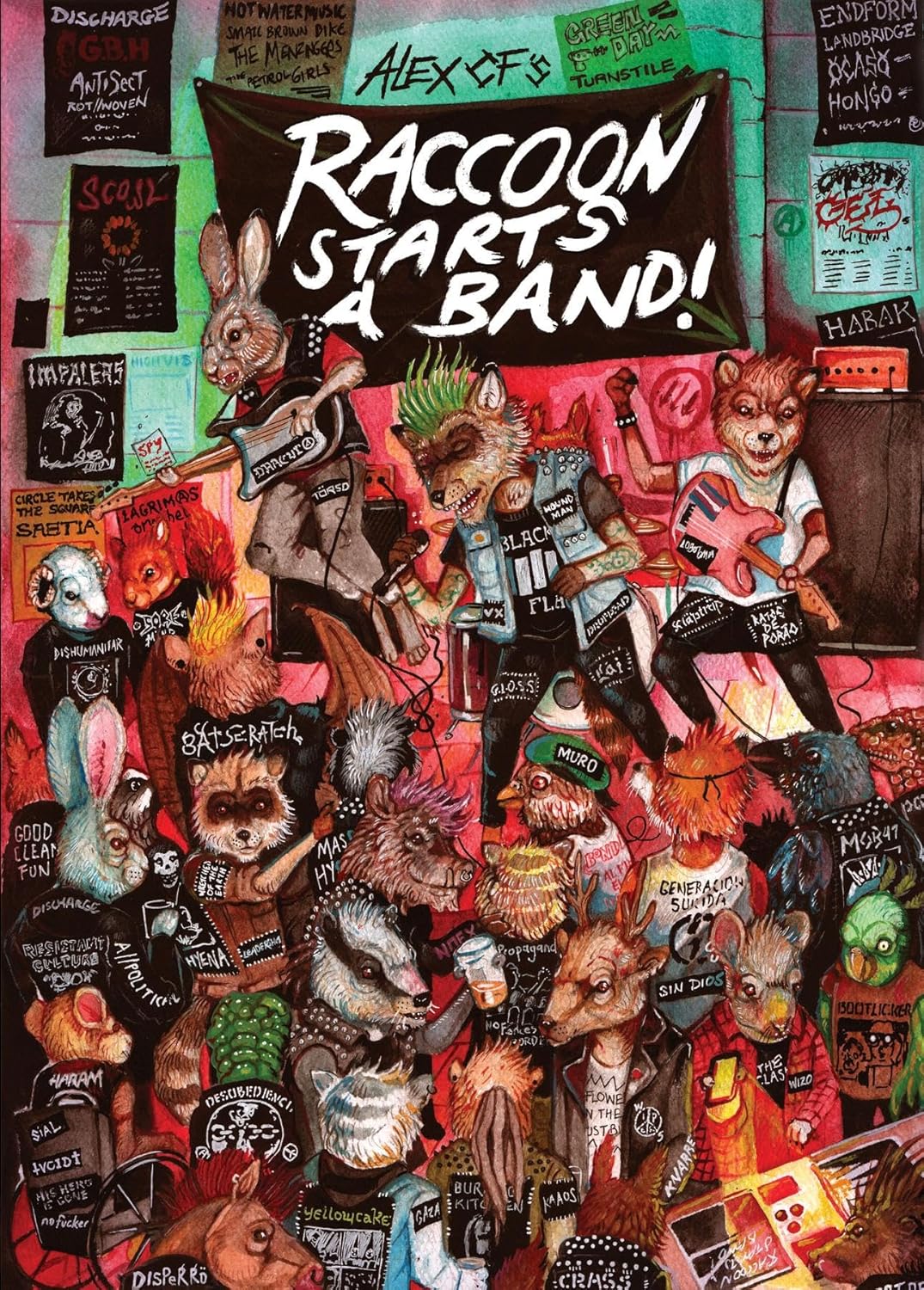 Raccoon Starts A Band