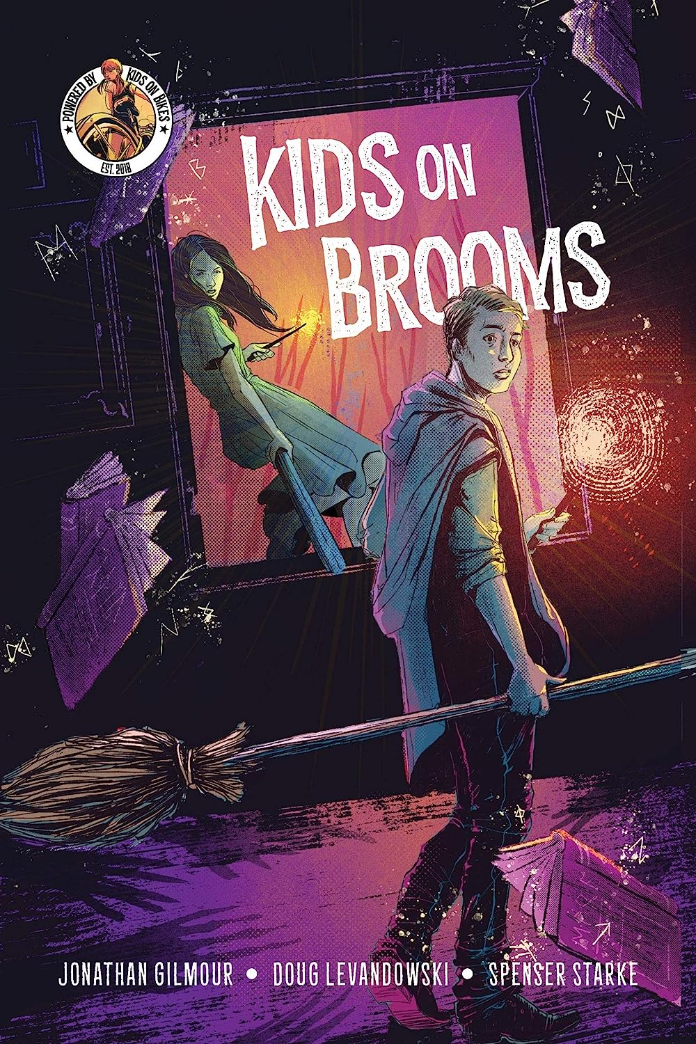 Kids on Brooms
